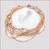 14K Gold Plated Austrian Crystals Chain Bracelet