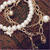 14k Gold Plated Simulated Pearl Chain Charm Bracelet
