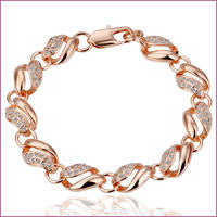 18K Gold Plated Link Chain Bracelet