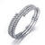 18K White Gold Plated Spiral Austrian Crystals Bracelet 18K White Gold Plated Spiral Austrian Crystals Bracelet