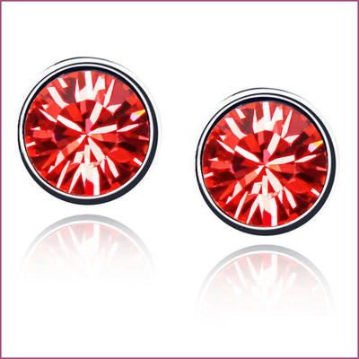 4 Unique Pairs Of Swarovski Elements Crystals Studs
