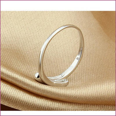 925 Sterling Silver Resizable Ring