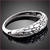 Silver Plated Snake Pattern Bracelet